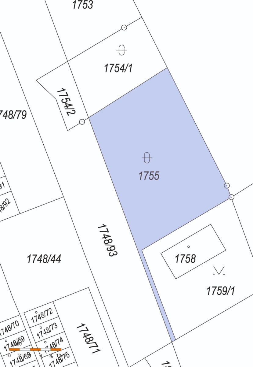Prodej pozemku 547 m², Na Záhonech, Praha, Praha Prodej pozemku 547 m², Na Záhonech, Praha, Praha