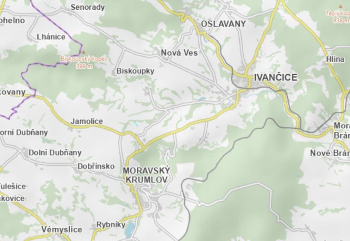 Prodej pozemku 2.210 m², Moravský Krumlov, Jihomoravský kraj Prodej pozemku 2.210 m², Moravský Krumlov, Jihomoravský kraj