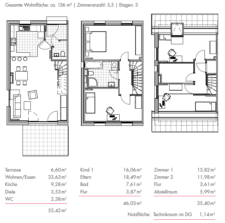 Pronájem domu 136 m², pozemek 200 m², Erzhäuser Straße 36,, Darmstadt, Hessen Pronájem domu 136 m², pozemek 200 m², Erzhäuser Straße 36,, Darmstadt, Hessen