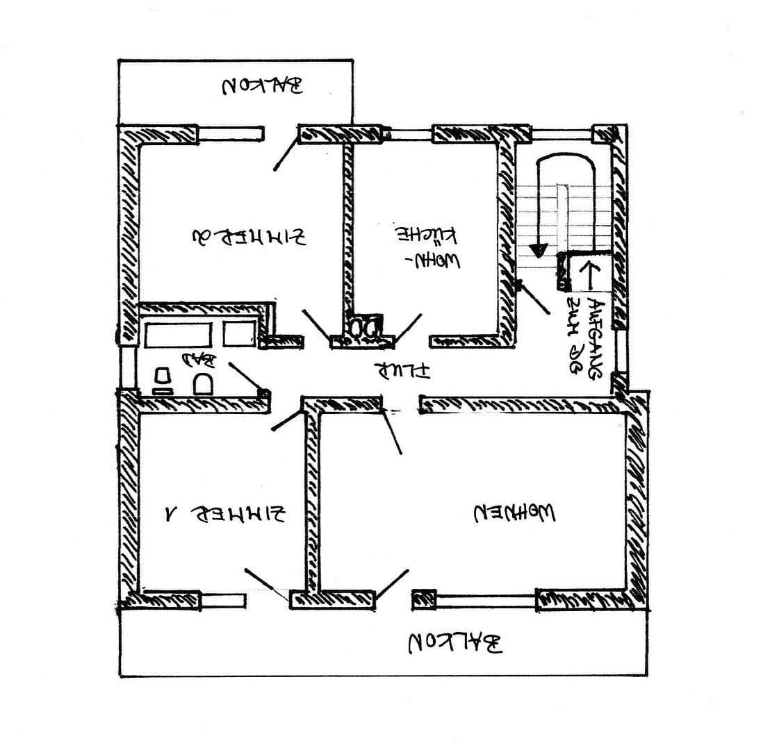 Pronájem bytu 5+1 170 m², Rodalben, Porýní-Falc Pronájem bytu 5+1 170 m², Rodalben, Porýní-Falc