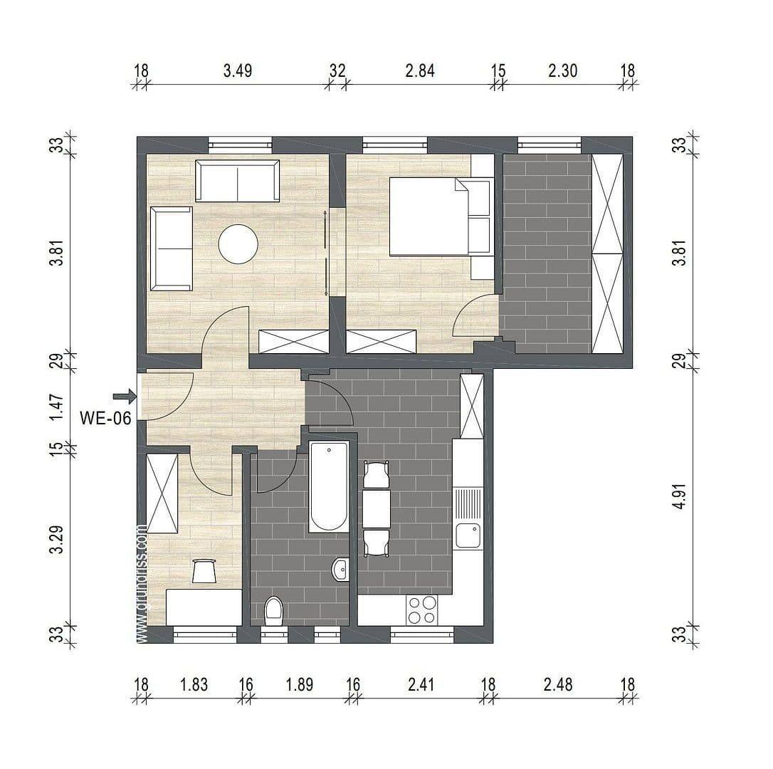 Pronájem bytu 3+kk 63 m², Werner-von-Siemesn-Str. 7, Bad Rodach, Bavorsko Pronájem bytu 3+kk 63 m², Werner-von-Siemesn-Str. 7, Bad Rodach, Bavorsko