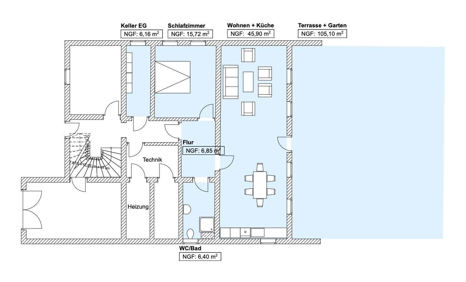 Pronájem bytu 2+1 90 m², Grüne Aue 1, Aglasterhausen, Bádensko-Württembersko Pronájem bytu 2+1 90 m², Grüne Aue 1, Aglasterhausen, Bádensko-Württembersko
