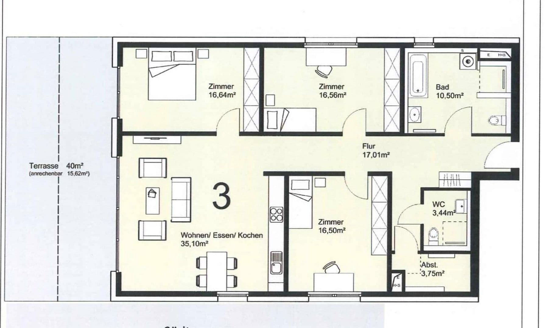 Prodej bytu 4+1 118 m², Süßen, Bádensko-Württembersko Prodej bytu 4+1 118 m², Süßen, Bádensko-Württembersko