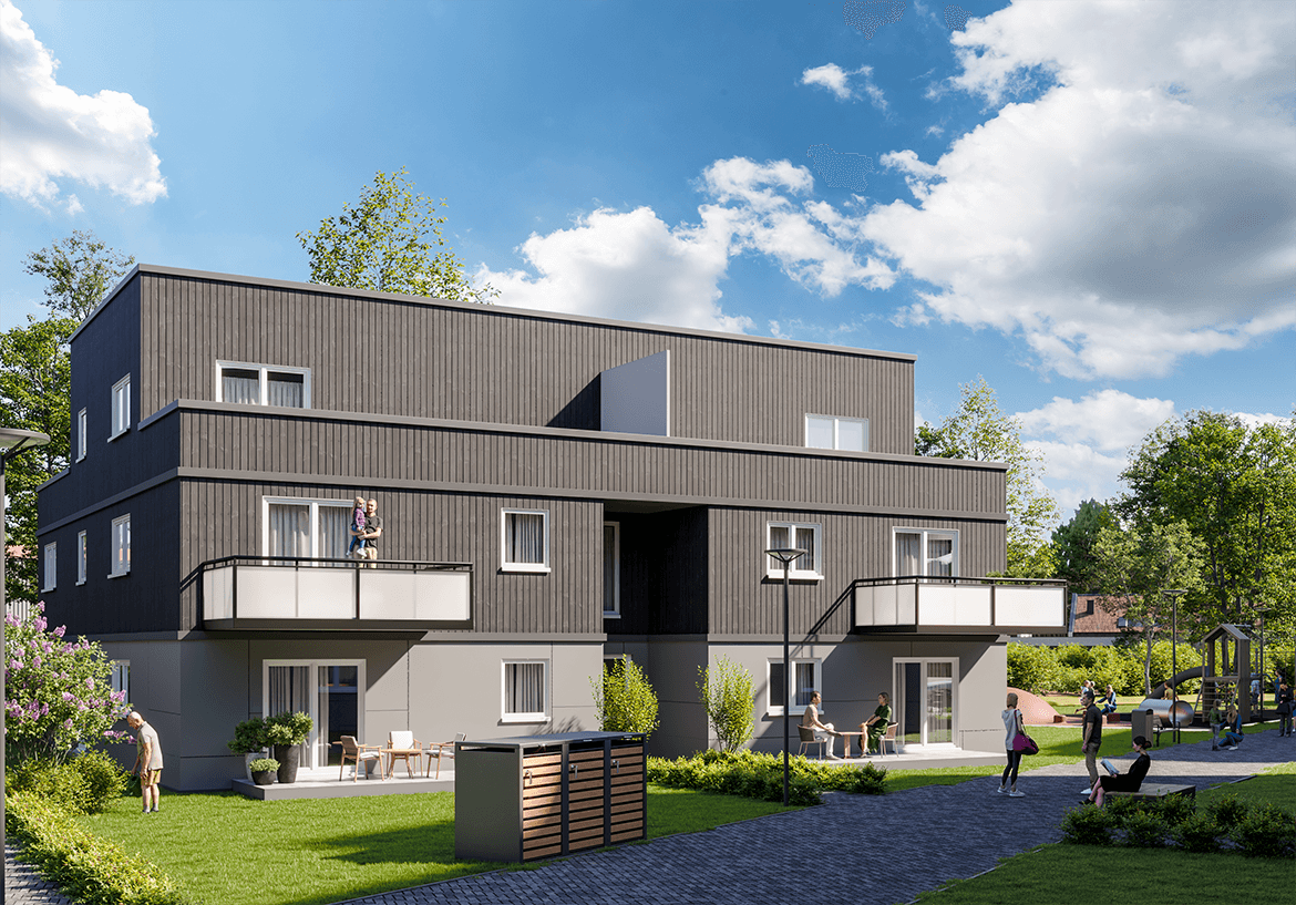 Prodej bytu 4+1 118 m², Obermühlenweg 1-11, Murrhardt, Bádensko-Württembersko Prodej bytu 4+1 118 m², Obermühlenweg 1-11, Murrhardt, Bádensko-Württembersko