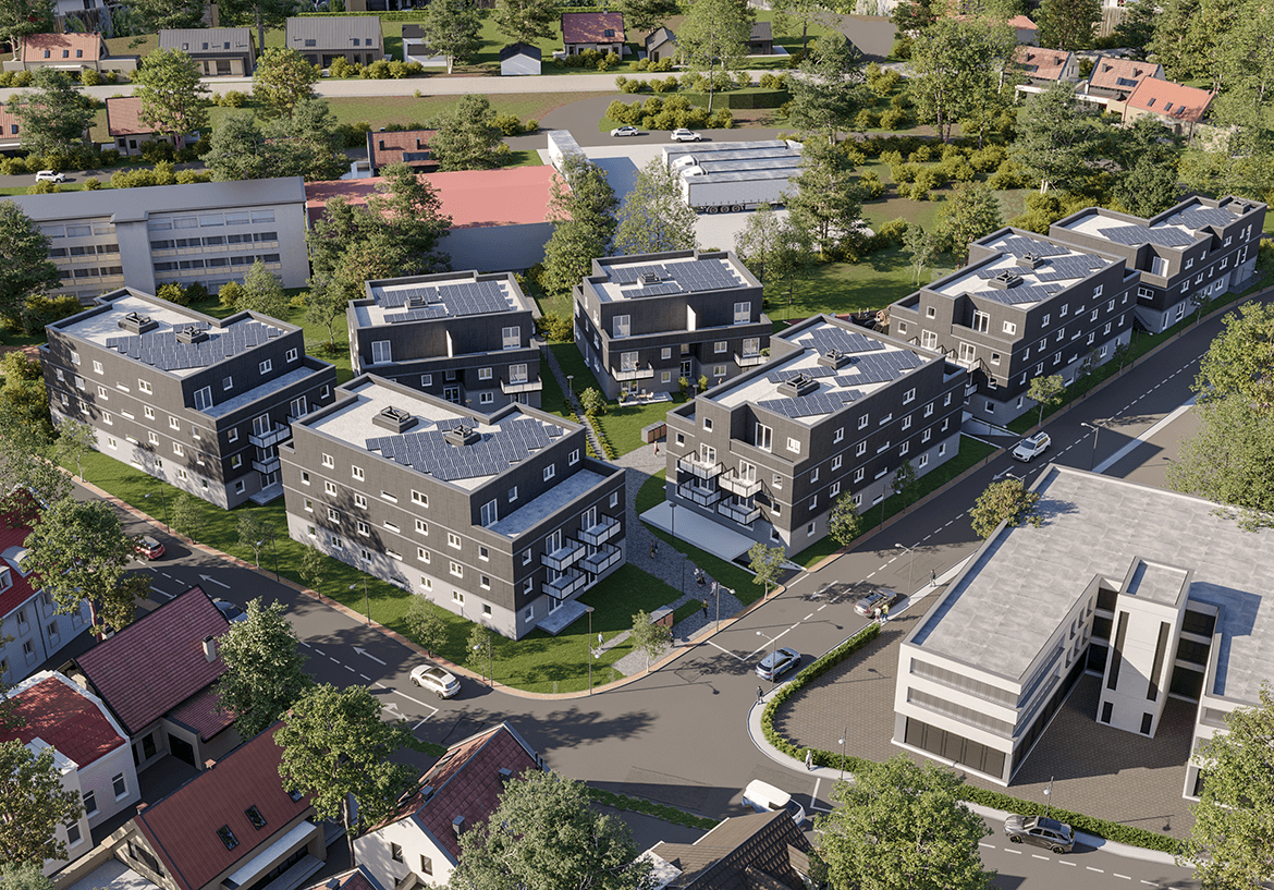 Prodej bytu 3+1 107 m², Obermühlenweg 1-11, Murrhardt, Bádensko-Württembersko Prodej bytu 3+1 107 m², Obermühlenweg 1-11, Murrhardt, Bádensko-Württembersko