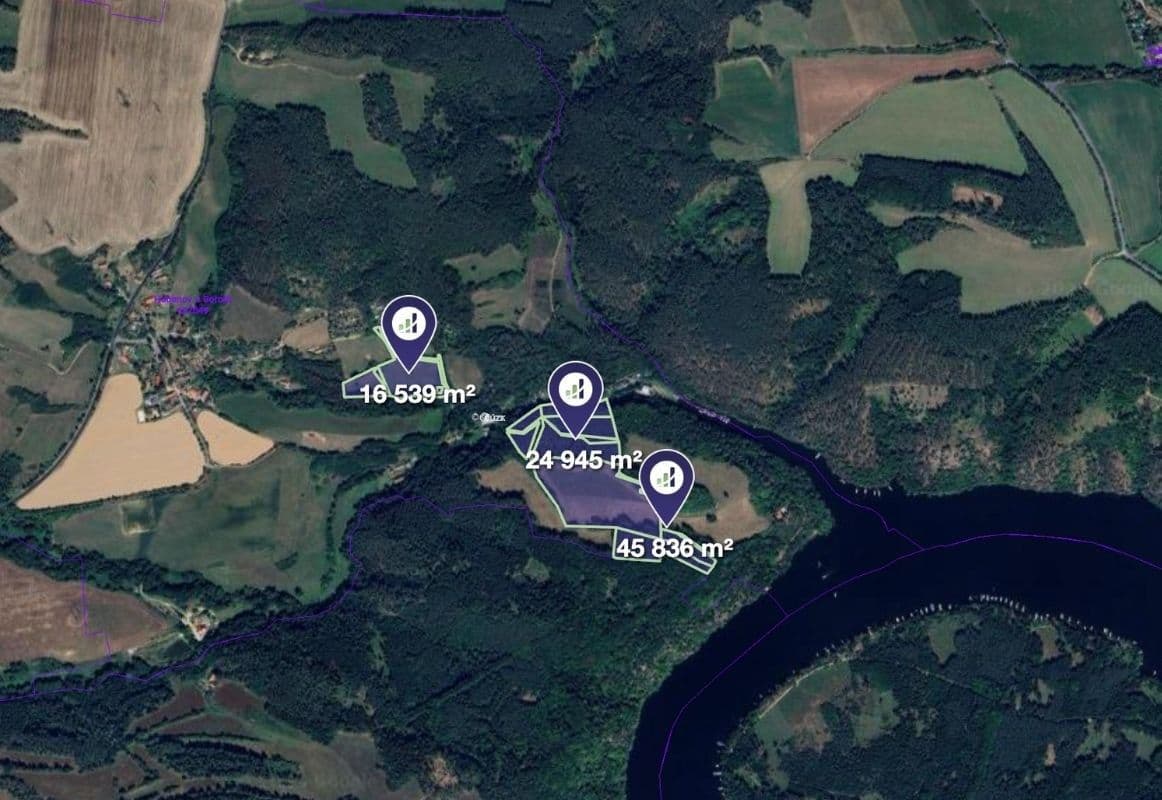 Prodej pozemku 10.915 m², Borotice, Středočeský kraj Prodej pozemku 10.915 m², Borotice, Středočeský kraj