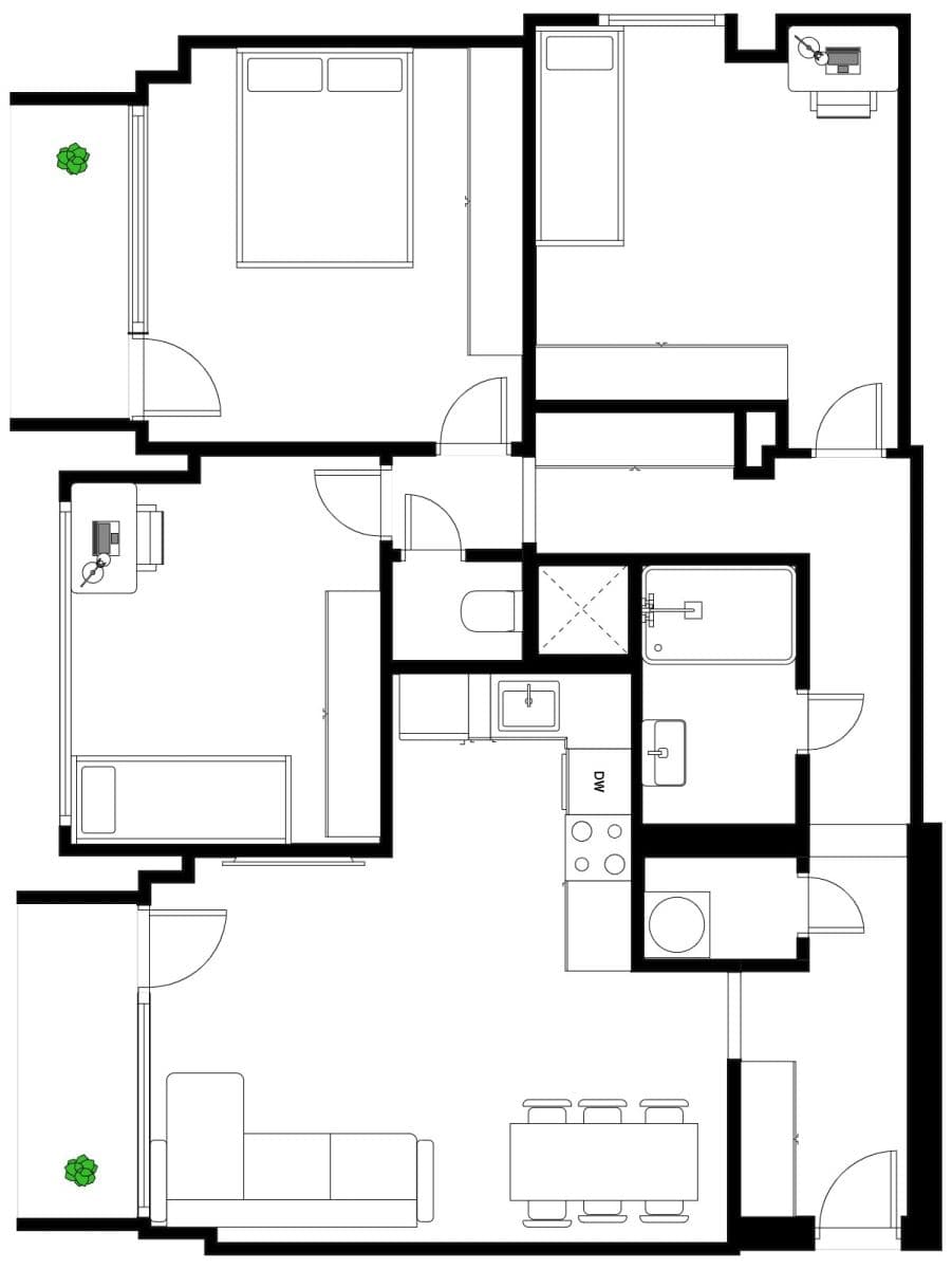 Prodej bytu 4+kk 80 m², Arabská, Praha, Praha Prodej bytu 4+kk 80 m², Arabská, Praha, Praha