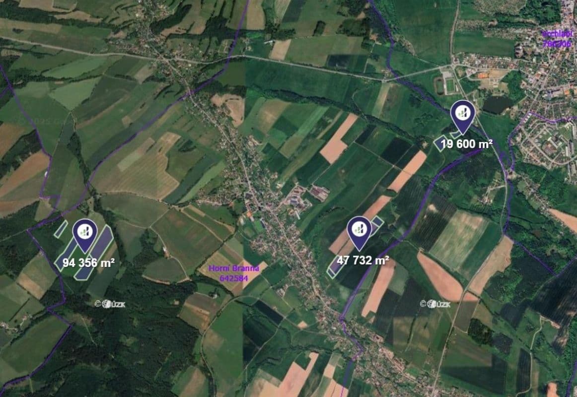 Prodej pozemku 161.688 m², Horní Branná, Liberecký kraj Prodej pozemku 161.688 m², Horní Branná, Liberecký kraj