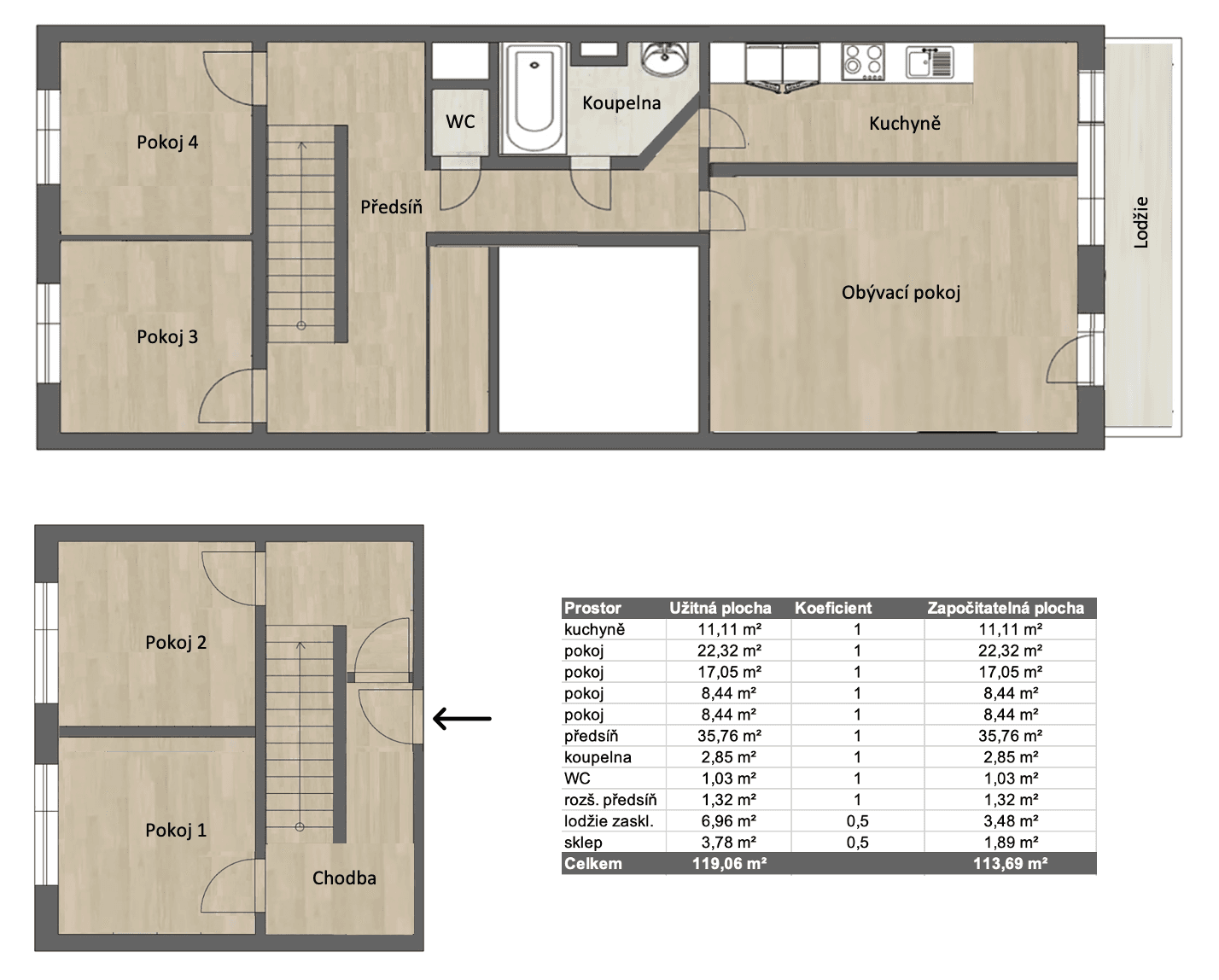 Prodej bytu 5+1 119 m², Dominova, Praha, Praha Prodej bytu 5+1 119 m², Dominova, Praha, Praha