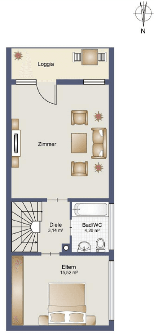 Prodej domu 149 m², pozemek 383 m², Armsündersteige 79/1, Heilbronn, Bádensko-Württembersko Prodej domu 149 m², pozemek 383 m², Armsündersteige 79/1, Heilbronn, Bádensko-Württembersko