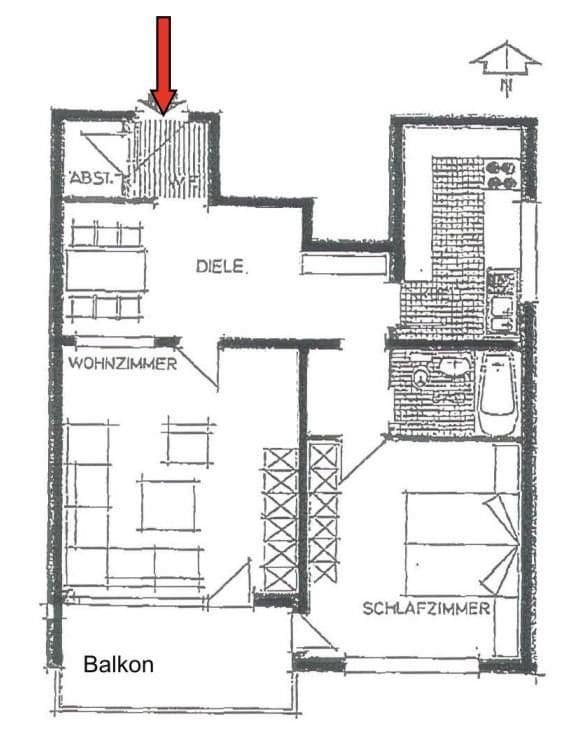 Prodej bytu 2+kk 78 m², Grenzstraße 25, Rielasingen-Worblingen, Bádensko-Württembersko Prodej bytu 2+kk 78 m², Grenzstraße 25, Rielasingen-Worblingen, Bádensko-Württembersko