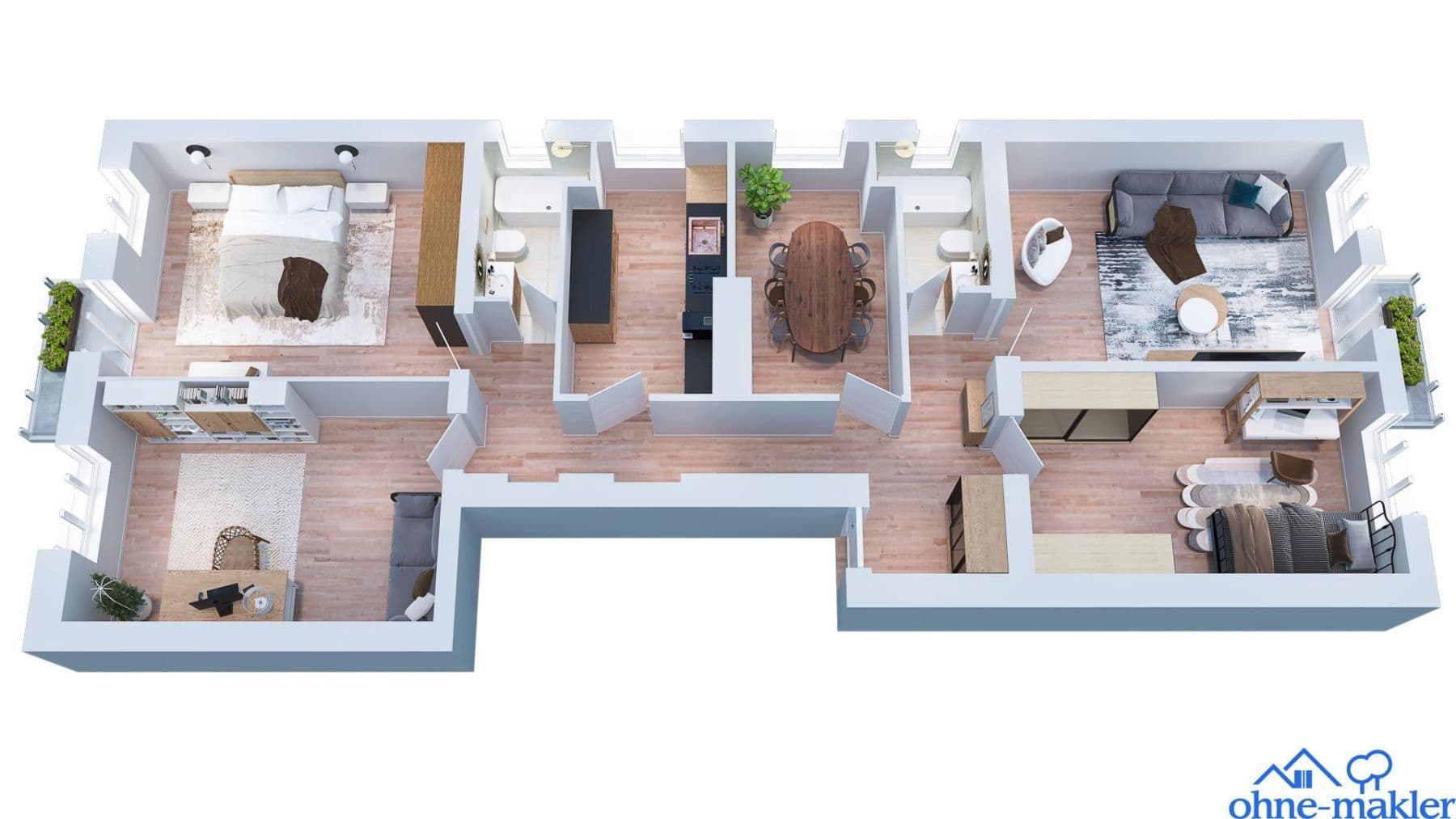 Prodej bytu 5+1 131 m², Unter den Eichen 55, Berlin, Berlín Prodej bytu 5+1 131 m², Unter den Eichen 55, Berlin, Berlín