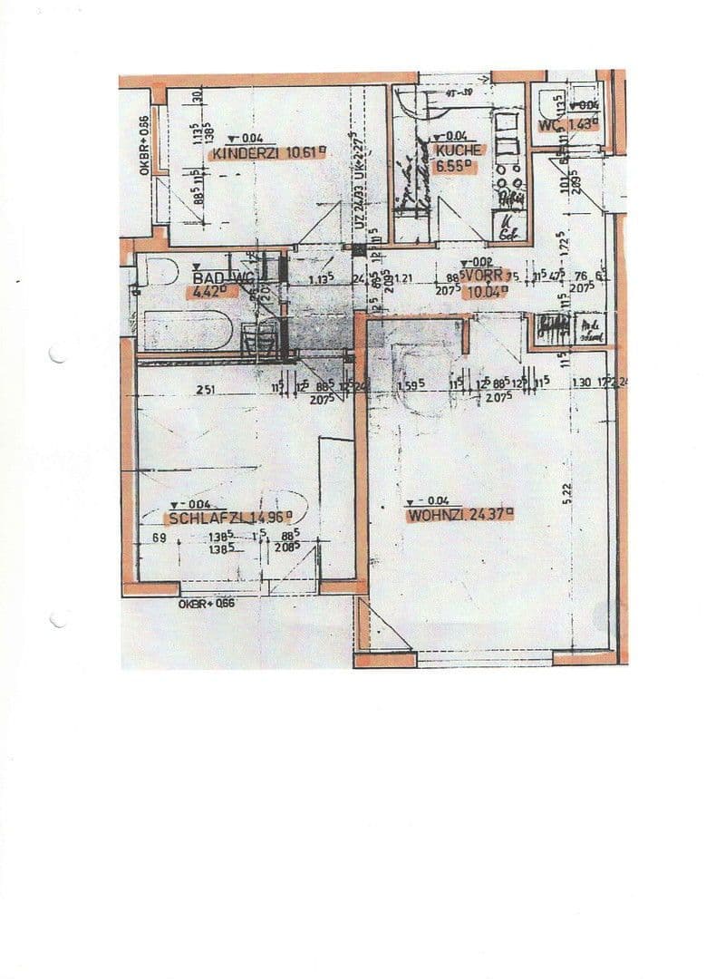 Prodej bytu 3+1 78 m², Bergstraße 16, Krailling, Bavorsko Prodej bytu 3+1 78 m², Bergstraße 16, Krailling, Bavorsko