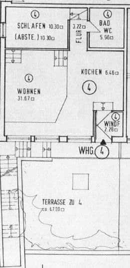 Prodej bytu 2+kk 68 m², Guntherstr. 1, Fürth, Hessen Prodej bytu 2+kk 68 m², Guntherstr. 1, Fürth, Hessen