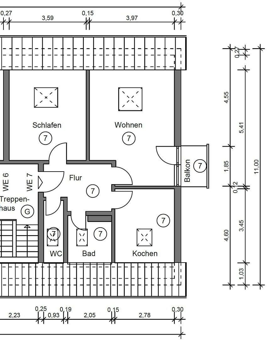 Prodej bytu 2+1 50 m², Ludwigstraße 28, Eggenstein-Leopoldshafen, Bádensko-Württembersko Prodej bytu 2+1 50 m², Ludwigstraße 28, Eggenstein-Leopoldshafen, Bádensko-Württembersko