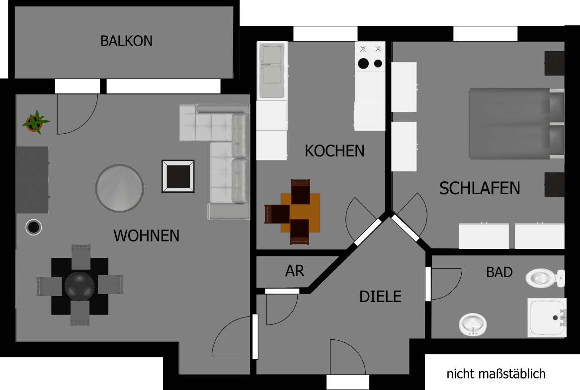 Pronájem bytu 2+1 61 m², Bergheim, Severní Porýní-Vestfálsko Pronájem bytu 2+1 61 m², Bergheim, Severní Porýní-Vestfálsko