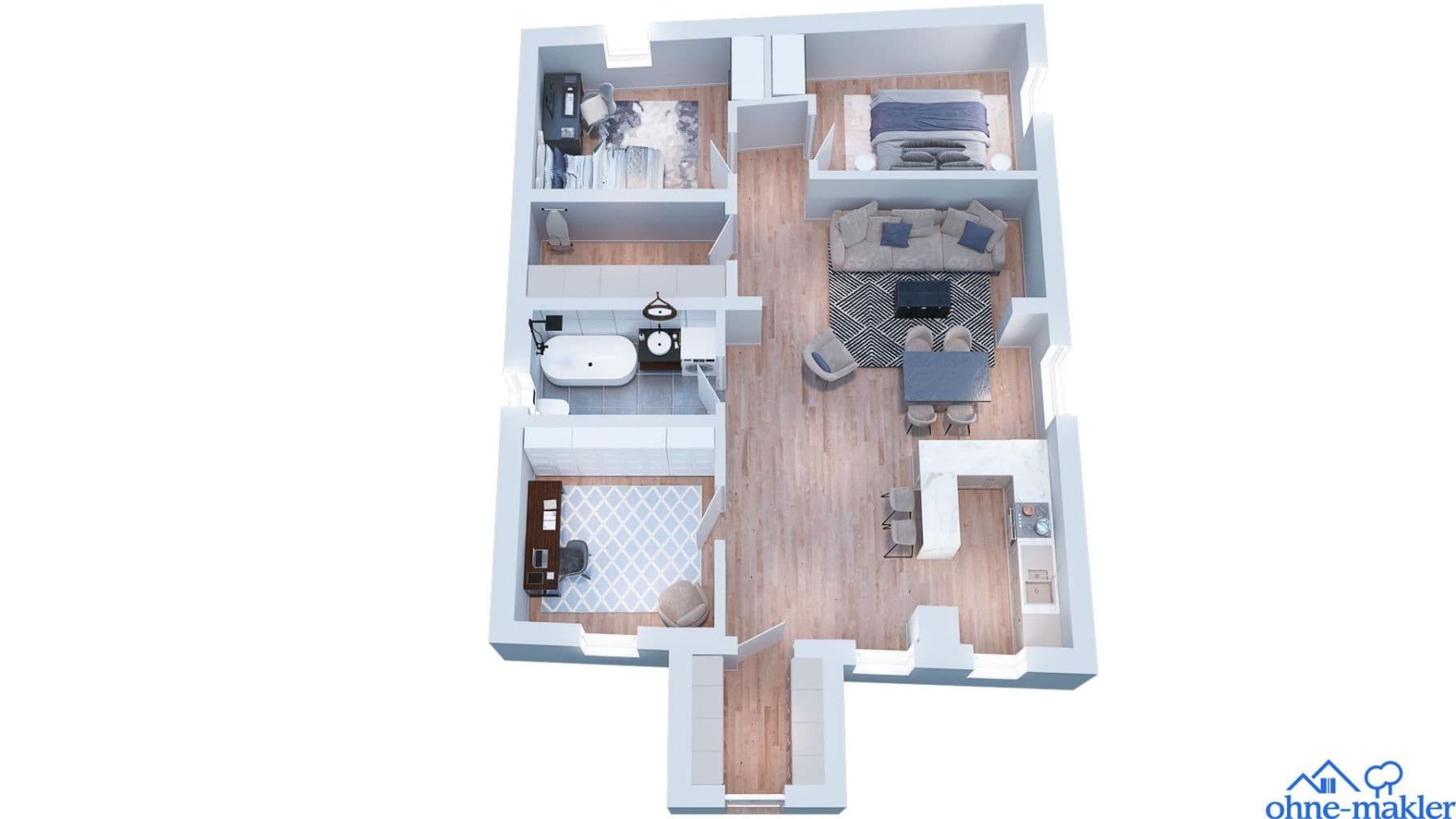 Prodej domu 101 m², pozemek 576 m², Berlin, Berlín Prodej domu 101 m², pozemek 576 m², Berlin, Berlín