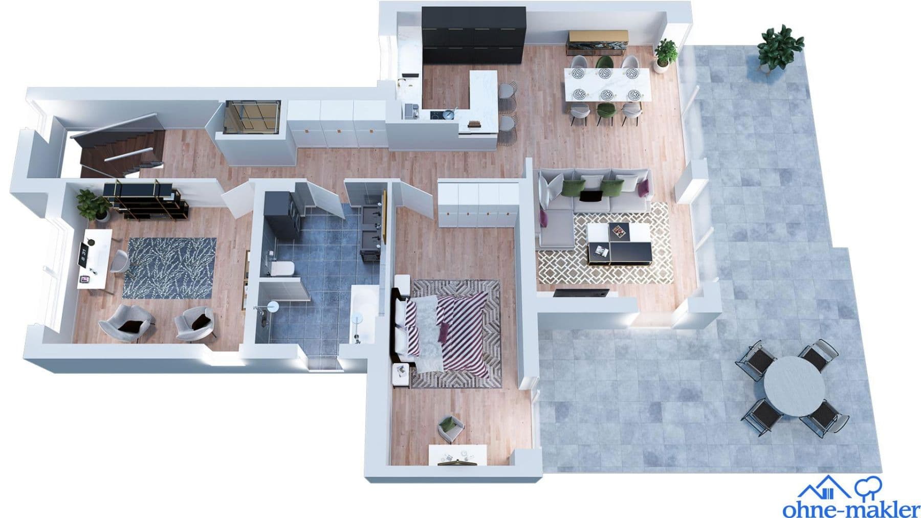 Prodej bytu 4+1 165 m², Alpspitzstr 15, Karlsfeld, Bavorsko Prodej bytu 4+1 165 m², Alpspitzstr 15, Karlsfeld, Bavorsko