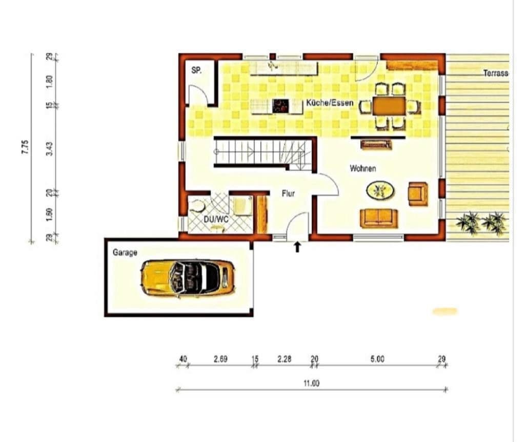 Prodej domu 150 m², pozemek 399 m², Kirchentellinsfurt, Bádensko-Württembersko Prodej domu 150 m², pozemek 399 m², Kirchentellinsfurt, Bádensko-Württembersko
