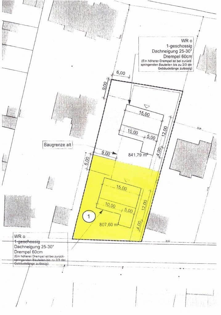 Prodej pozemku 800 m², Bielefeld-Schildesche, Severní Porýní-Vestfálsko Prodej pozemku 800 m², Bielefeld-Schildesche, Severní Porýní-Vestfálsko