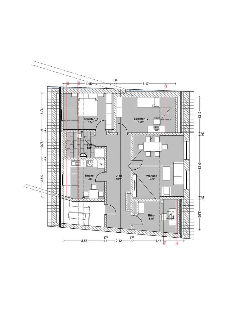 Pronájem bytu 4+1 92 m², Meppen, Dolní Sasko Pronájem bytu 4+1 92 m², Meppen, Dolní Sasko