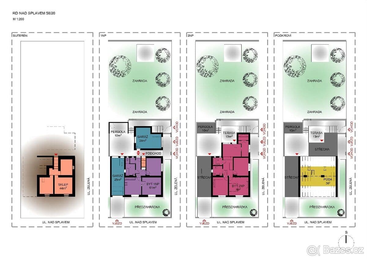Prodej domu 149 m², pozemek 598 m², Nad Splavem, Jihlava, Kraj Vysočina Prodej domu 149 m², pozemek 598 m², Nad Splavem, Jihlava, Kraj Vysočina