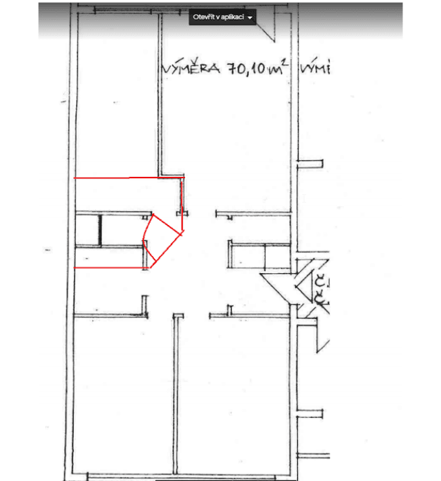 Pronájem bytu 3+kk 80 m², Žukovského, Praha, Praha Pronájem bytu 3+kk 80 m², Žukovského, Praha, Praha