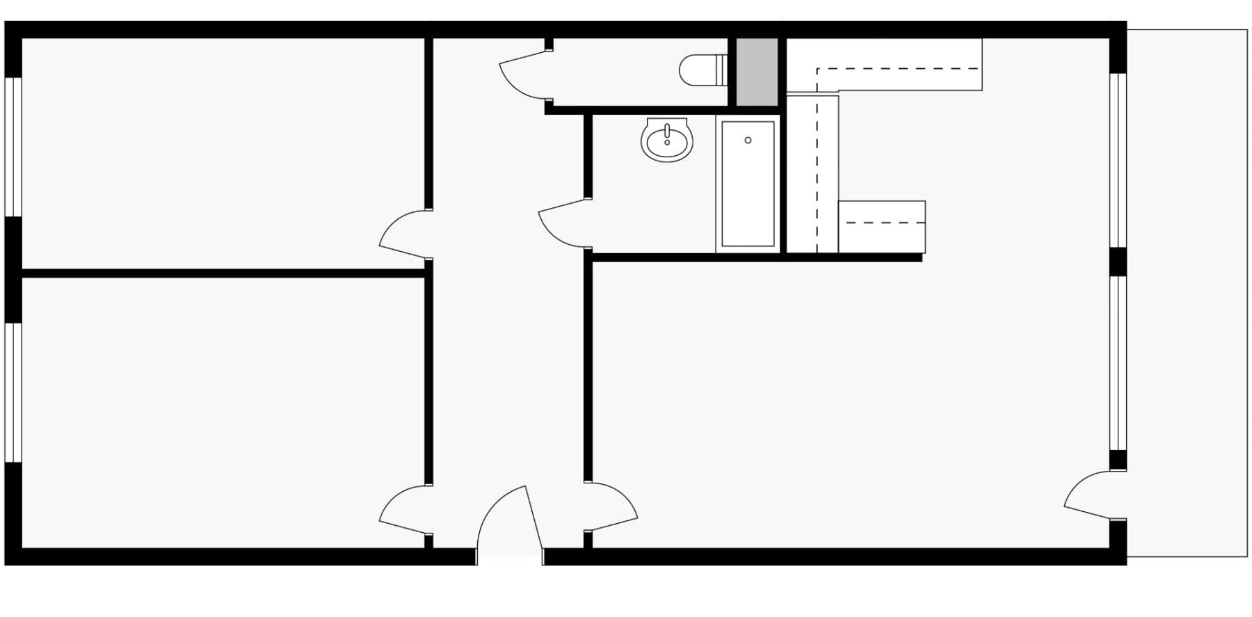 Prodej bytu 3+1 77 m², Prosecká, Praha, Praha Prodej bytu 3+1 77 m², Prosecká, Praha, Praha
