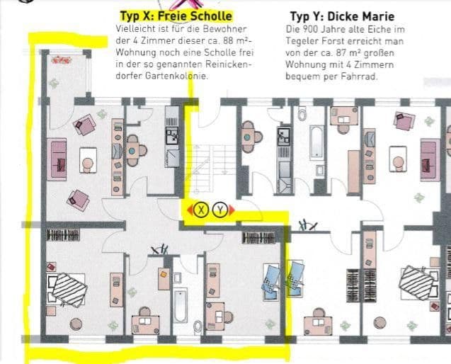 Prodej bytu 3+kk 89 m², Berlin, Berlín Prodej bytu 3+kk 89 m², Berlin, Berlín
