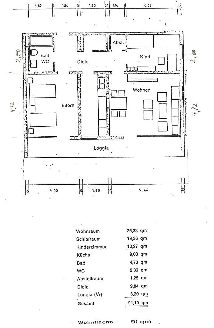 Pronájem bytu 3+1 91 m², Tilsiterweg 3, Kaarst, Severní Porýní-Vestfálsko Pronájem bytu 3+1 91 m², Tilsiterweg 3, Kaarst, Severní Porýní-Vestfálsko