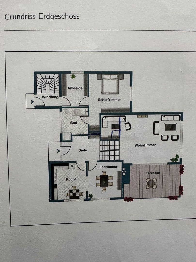 Prodej domu 240 m², pozemek 741 m², Laubenheim, Porýní-Falc Prodej domu 240 m², pozemek 741 m², Laubenheim, Porýní-Falc