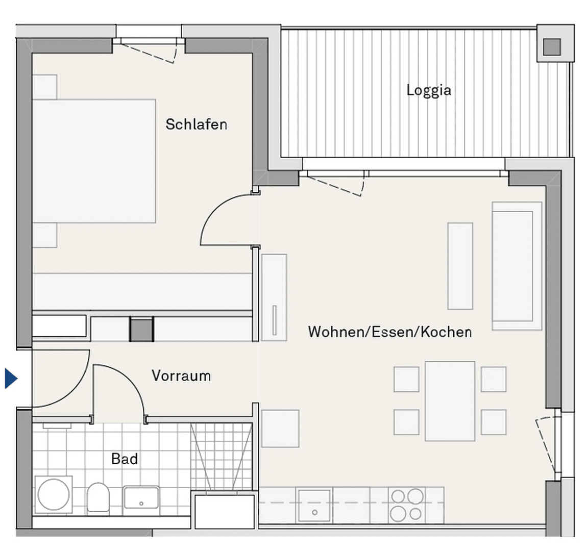 Pronájem bytu 2+1 58 m², München, Bavorsko Pronájem bytu 2+1 58 m², München, Bavorsko