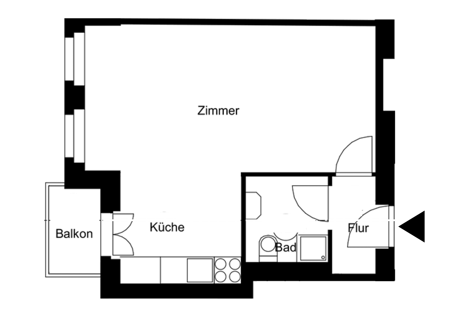 Pronájem bytu 1+1 35 m², Schöneberger Straße 9, Berlin, Berlín Pronájem bytu 1+1 35 m², Schöneberger Straße 9, Berlin, Berlín