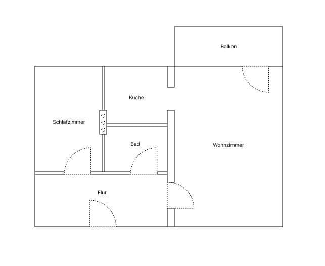 Prodej bytu 2+1 42 m², Berlin, Berlín Prodej bytu 2+1 42 m², Berlin, Berlín
