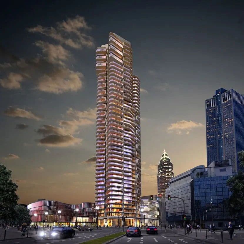 Pronájem bytu 2+1 59 m², Europa-Allee 2, Frankfurt am Main, Hessen Pronájem bytu 2+1 59 m², Europa-Allee 2, Frankfurt am Main, Hessen