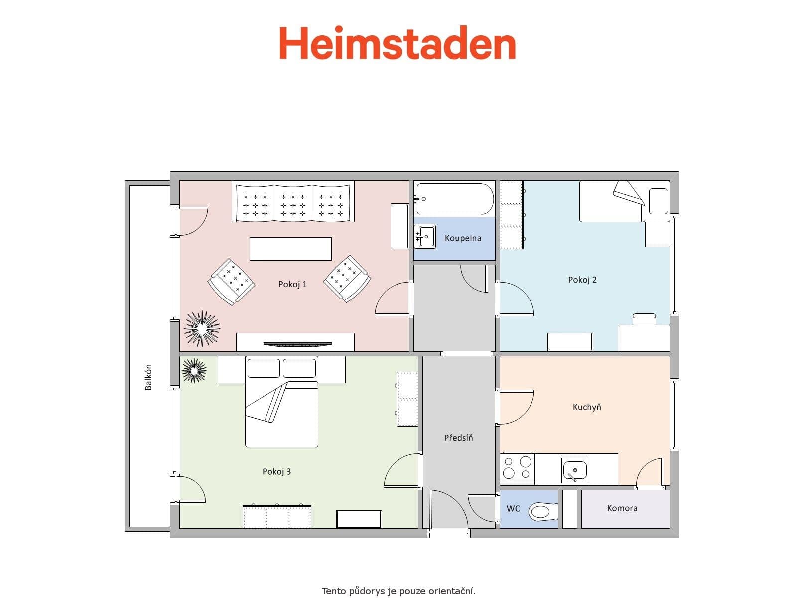 Pronájem bytu 3+1 71 m², Einsteinova, Karviná, Moravskoslezský kraj Pronájem bytu 3+1 71 m², Einsteinova, Karviná, Moravskoslezský kraj
