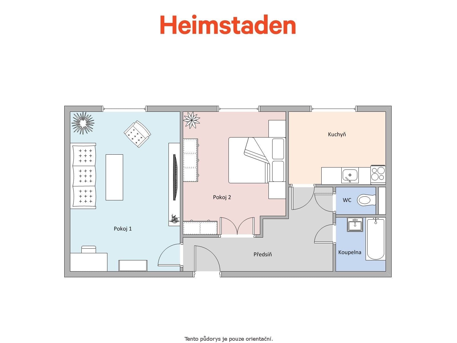 Pronájem bytu 2+1 50 m², Okružní, Orlová, Moravskoslezský kraj Pronájem bytu 2+1 50 m², Okružní, Orlová, Moravskoslezský kraj