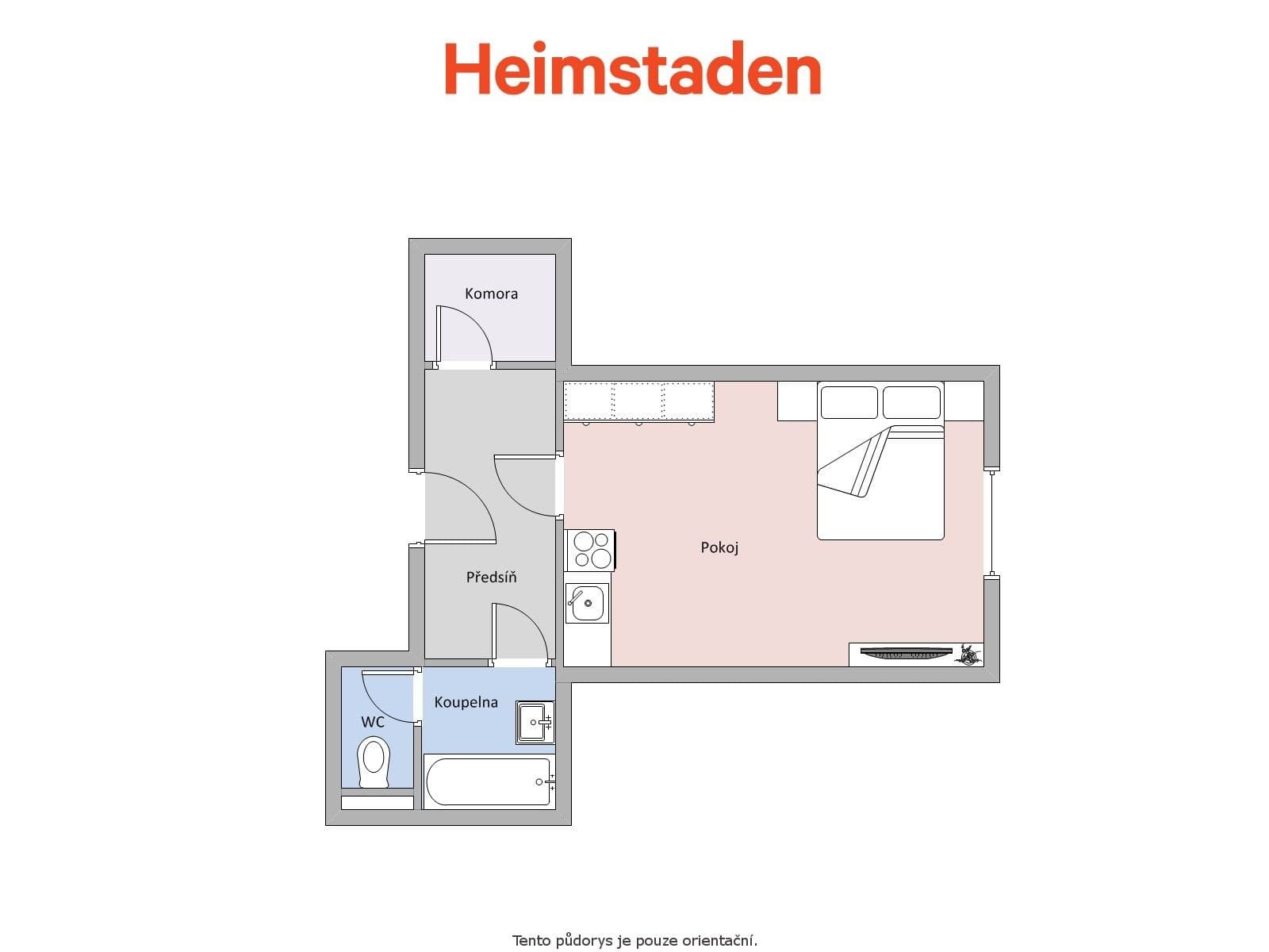 Pronájem bytu 1+kk 22 m², U Stromovky, Havířov, Moravskoslezský kraj Pronájem bytu 1+kk 22 m², U Stromovky, Havířov, Moravskoslezský kraj