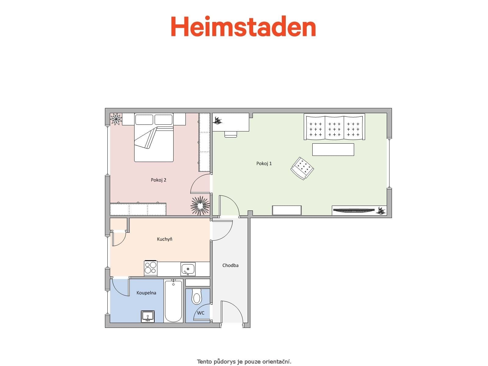Pronájem bytu 2+1 47 m², Hornická, Havířov, Moravskoslezský kraj Pronájem bytu 2+1 47 m², Hornická, Havířov, Moravskoslezský kraj