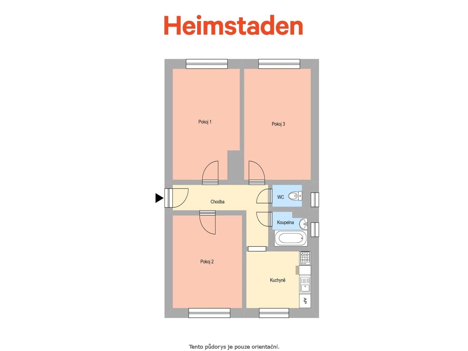 Pronájem bytu 3+1 69 m², Hornická, Havířov, Moravskoslezský kraj Pronájem bytu 3+1 69 m², Hornická, Havířov, Moravskoslezský kraj