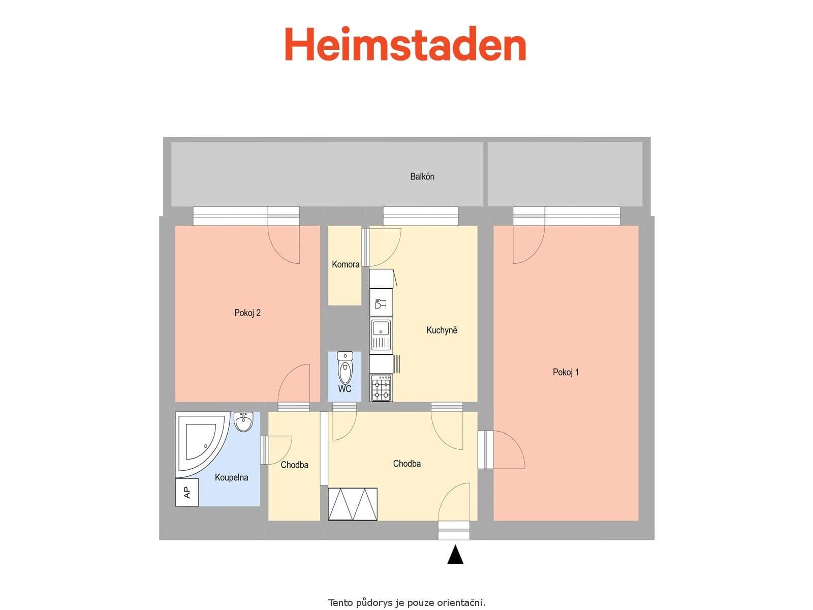 Pronájem bytu 2+1 60 m², Jičínská, Ostrava, Moravskoslezský kraj Pronájem bytu 2+1 60 m², Jičínská, Ostrava, Moravskoslezský kraj
