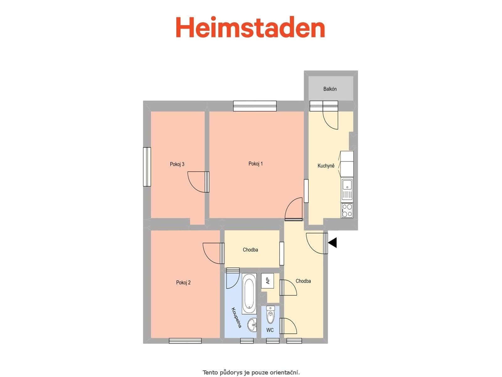 Pronájem bytu 3+1 69 m², Sportovní, Ostrava, Moravskoslezský kraj Pronájem bytu 3+1 69 m², Sportovní, Ostrava, Moravskoslezský kraj