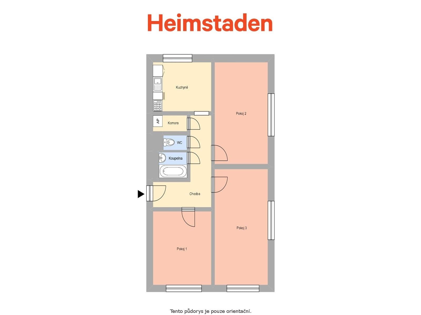 Pronájem bytu 3+1 73 m², Výstavní, Ostrava, Moravskoslezský kraj Pronájem bytu 3+1 73 m², Výstavní, Ostrava, Moravskoslezský kraj
