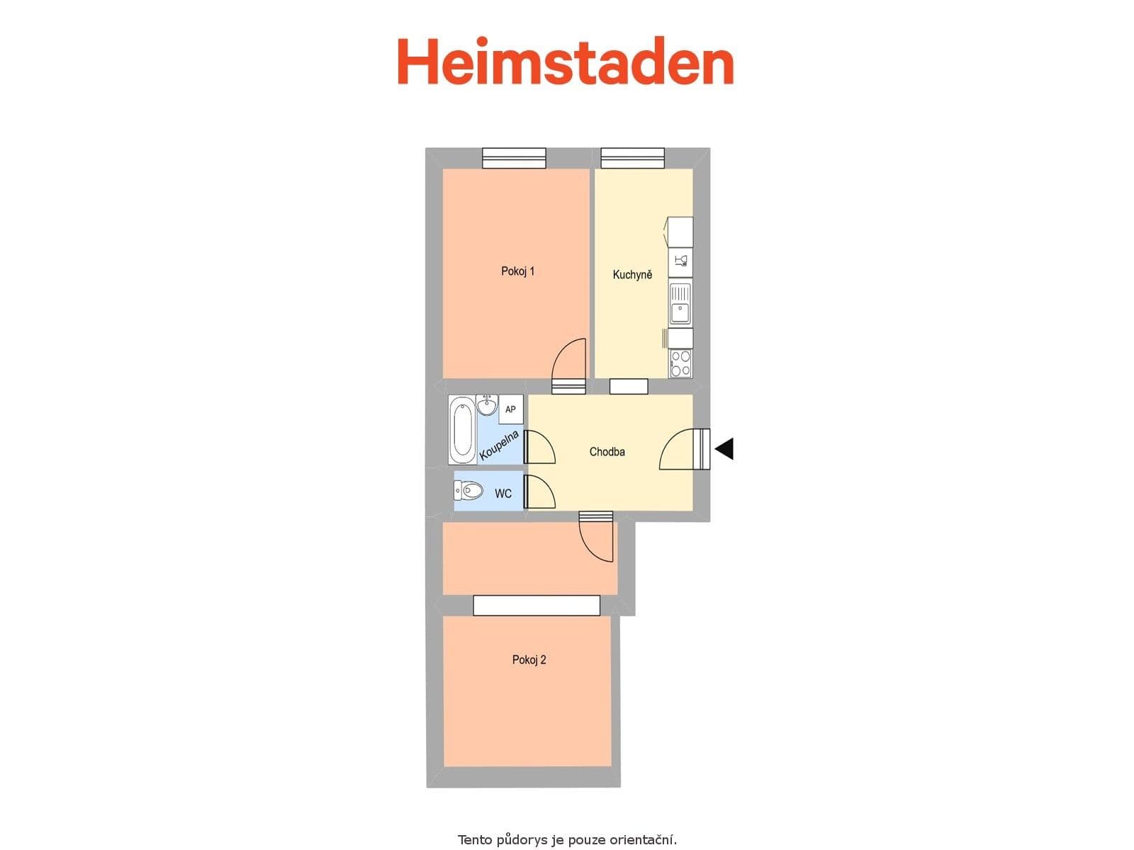 Pronájem bytu 2+1 59 m², Budovatelská, Ostrava, Moravskoslezský kraj Pronájem bytu 2+1 59 m², Budovatelská, Ostrava, Moravskoslezský kraj