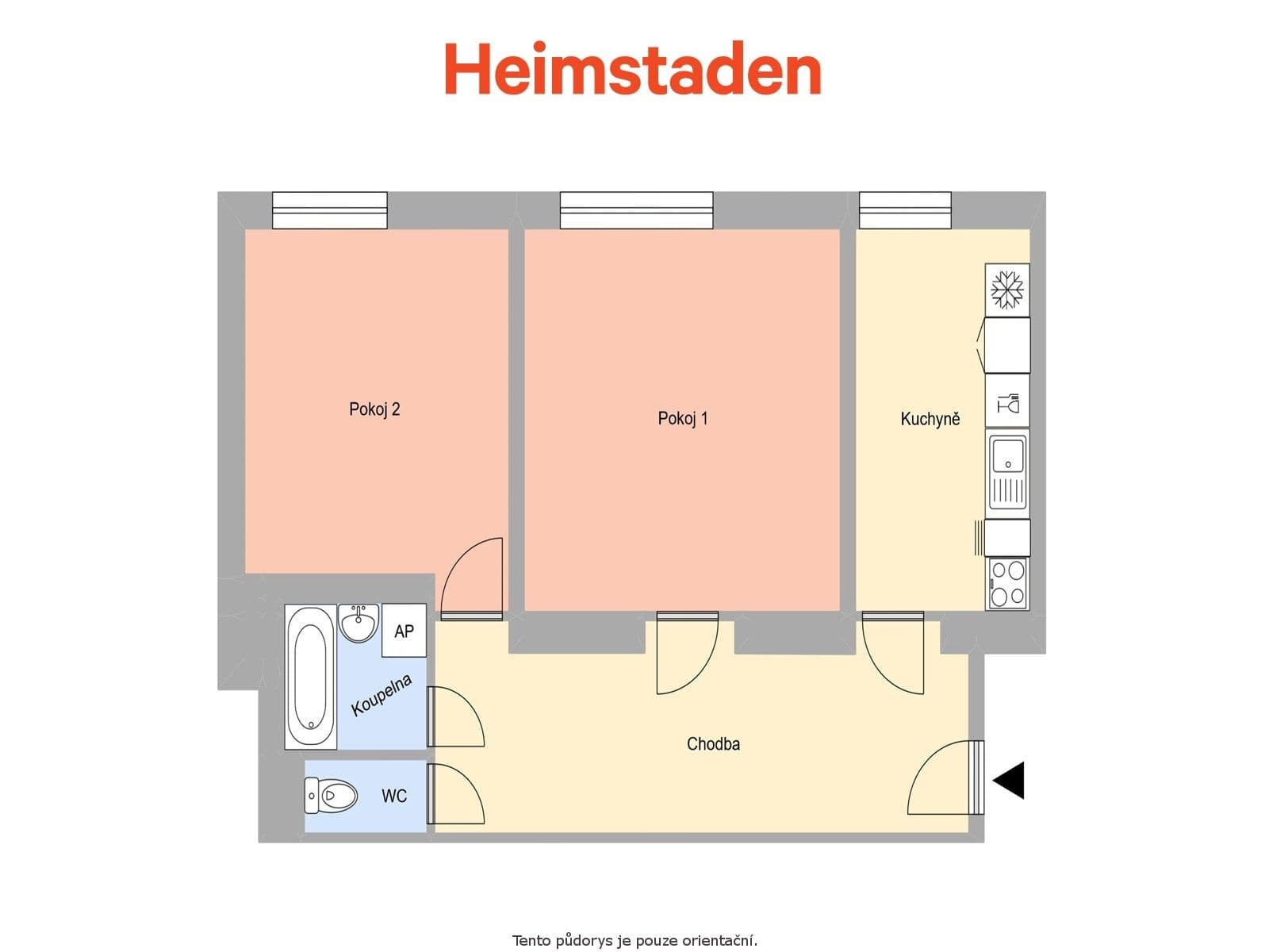 Pronájem bytu 2+1 55 m², Čs. exilu, Ostrava, Moravskoslezský kraj Pronájem bytu 2+1 55 m², Čs. exilu, Ostrava, Moravskoslezský kraj