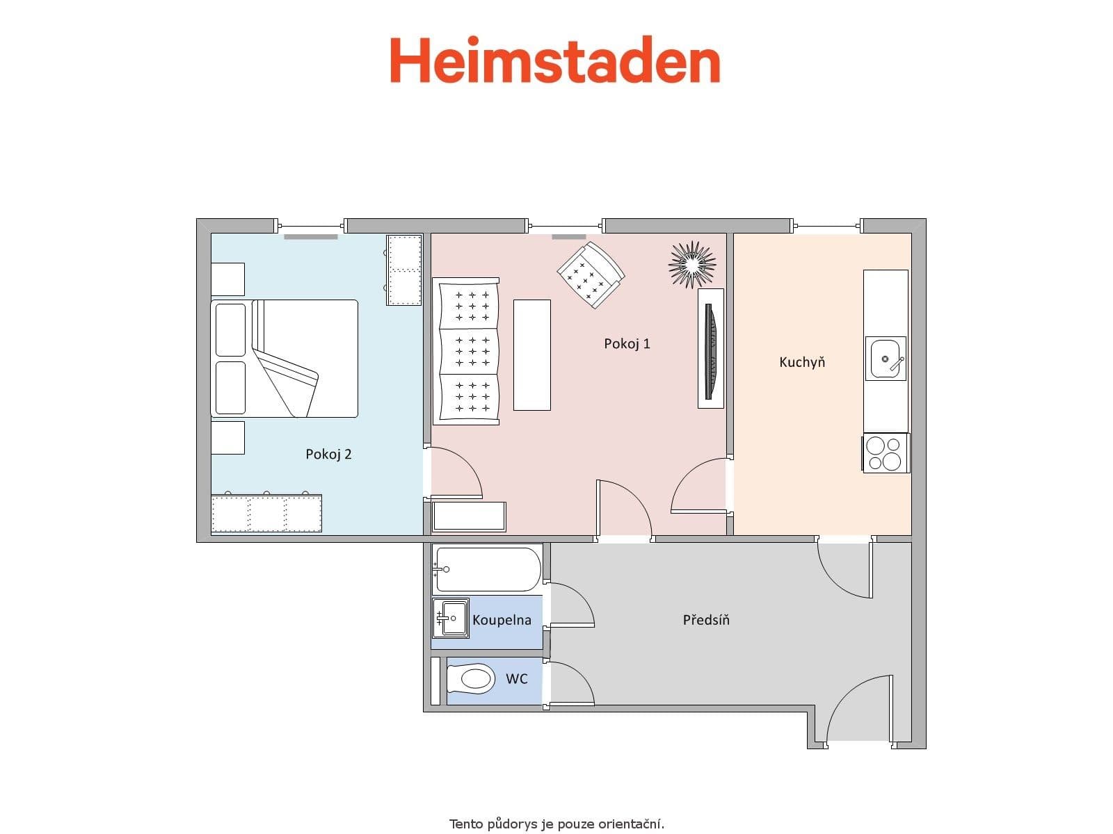Pronájem bytu 2+1 58 m², Matěje Kopeckého, Ostrava, Moravskoslezský kraj Pronájem bytu 2+1 58 m², Matěje Kopeckého, Ostrava, Moravskoslezský kraj