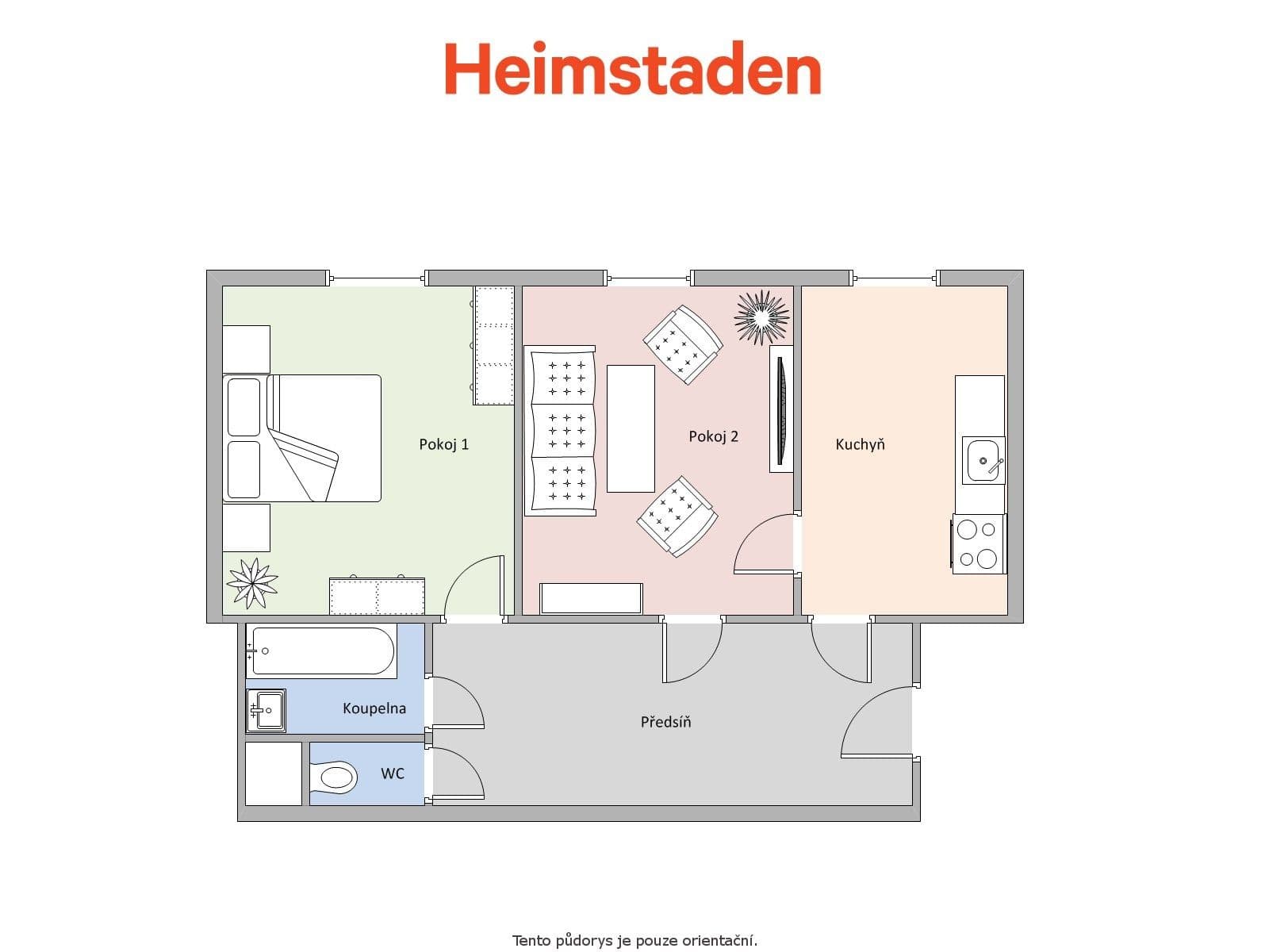Pronájem bytu 2+1 55 m², Čs. exilu, Ostrava, Moravskoslezský kraj Pronájem bytu 2+1 55 m², Čs. exilu, Ostrava, Moravskoslezský kraj