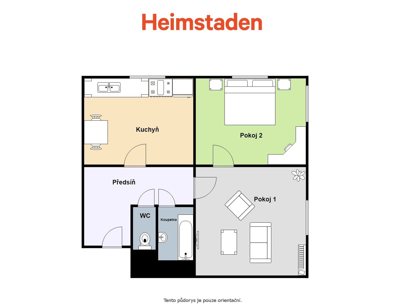 Pronájem bytu 2+1 60 m², náměstí Jana Nerudy, Ostrava, Moravskoslezský kraj Pronájem bytu 2+1 60 m², náměstí Jana Nerudy, Ostrava, Moravskoslezský kraj
