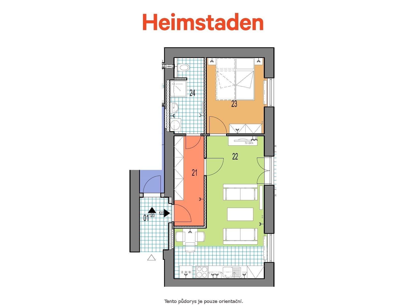 Pronájem bytu 2+kk 43 m², Opavská, Ostrava, Moravskoslezský kraj Pronájem bytu 2+kk 43 m², Opavská, Ostrava, Moravskoslezský kraj