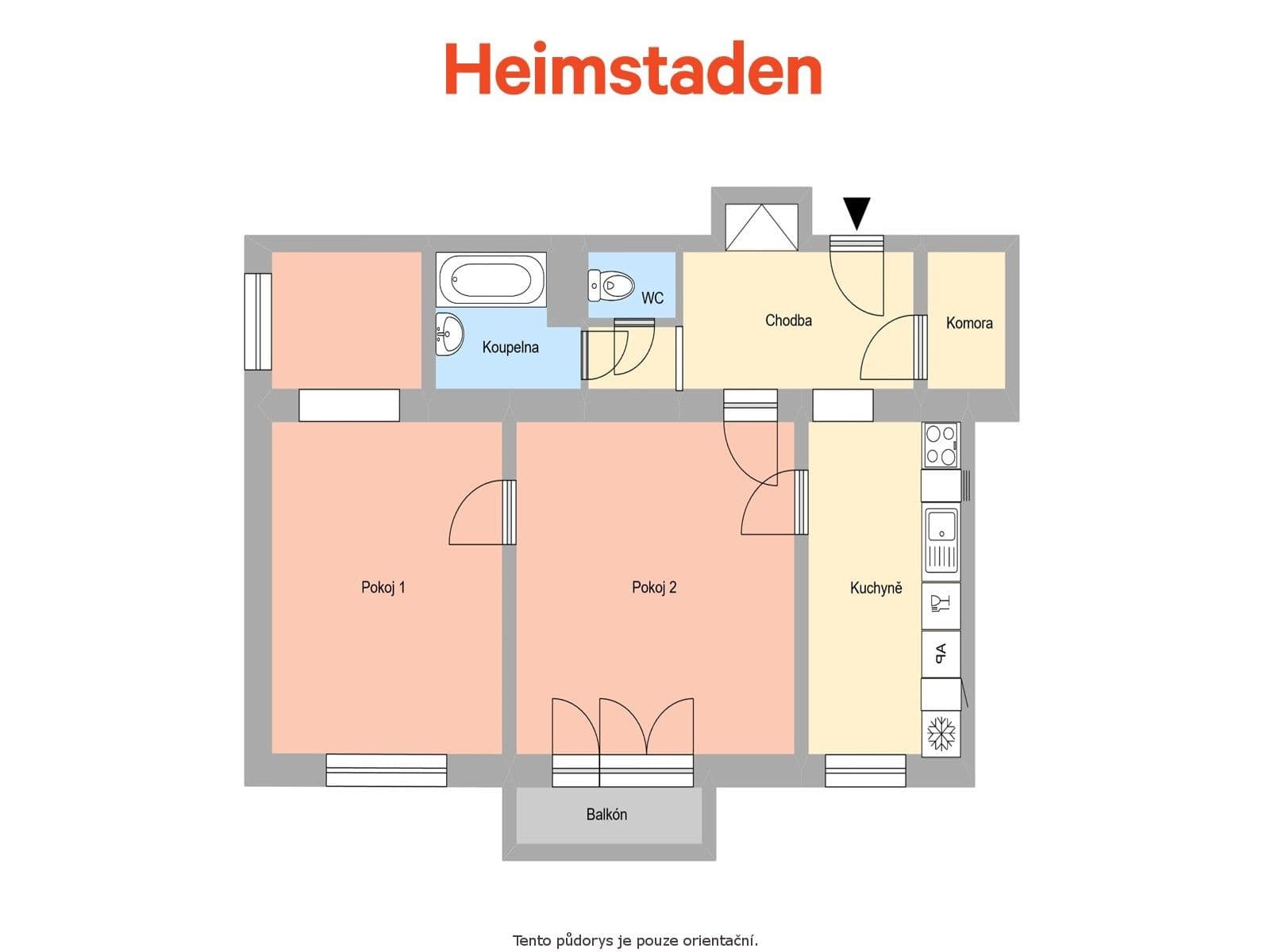 Pronájem bytu 2+1 59 m², Bohuslava Martinů, Ostrava, Moravskoslezský kraj Pronájem bytu 2+1 59 m², Bohuslava Martinů, Ostrava, Moravskoslezský kraj